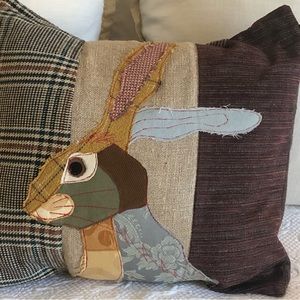 Anthropology designer throw pillow